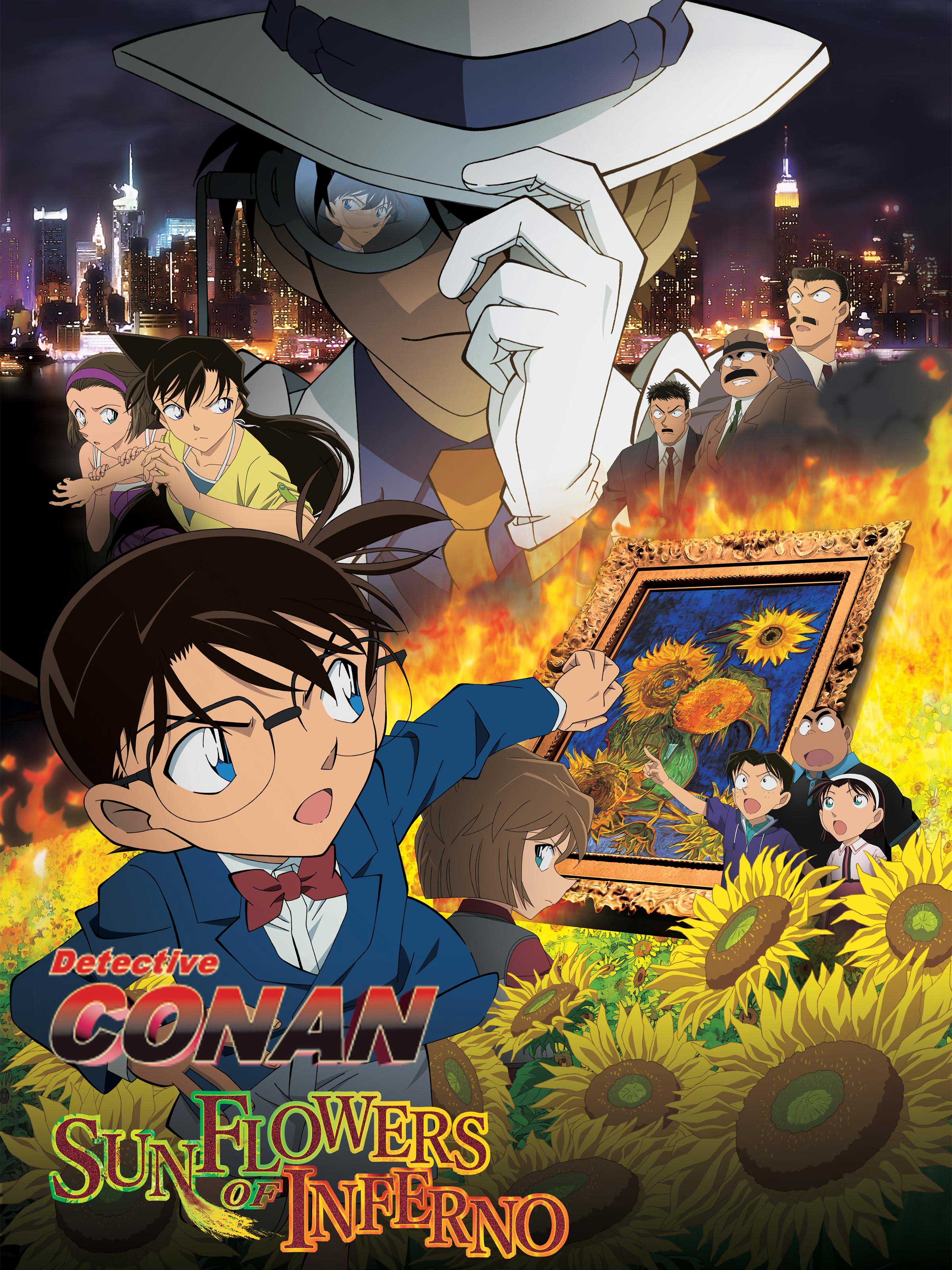 Anime Detective Conan Movie 19: Sunflowers of Inferno
